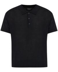 DSquared² - Wool Polo With Embroidered Logo - Lyst