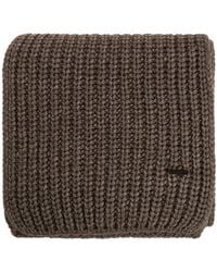 DSquared² - Wool Scarf With Sewn-In Logo - Lyst