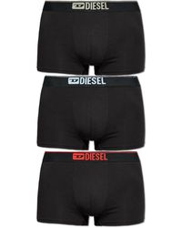 DIESEL - Three-Pack Of Boxer Briefs 'Umbx-Damienthreepack' - Lyst