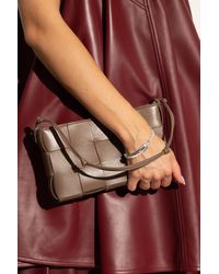 Bottega Veneta - Cassette Mini Intreccio Leather Shoulder Bag - Lyst