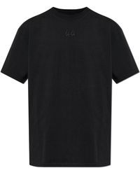 44 Label Group - T-Shirt With Embroidered Logo - Lyst