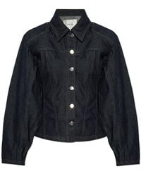 Gestuz - 'Gzabina' Denim Jacket - Lyst