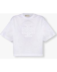 Tory Burch Relaxed-fitting T-shirt - White