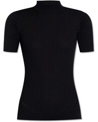 Versace - Top With High Neck, - Lyst