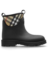 Burberry - Marsh Stamp Wellington Boots - Lyst