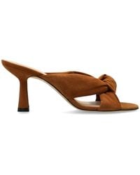 Stuart Weitzman - Heeled Mules 'Soplaya' - Lyst