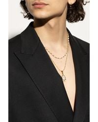 DSquared² - Brass Necklace - Lyst