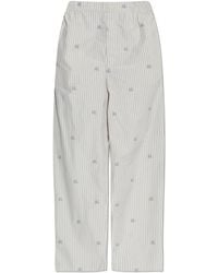 Jacquemus - Cotton Trousers - Lyst