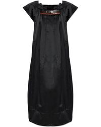 Marni - Long Dress With Short Sleeves - Lyst