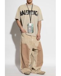 Balenciaga - T-Shirt With A Vintage Effect - Lyst