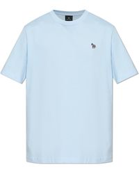 Paul Smith - T-Shirt With A Patch - Lyst