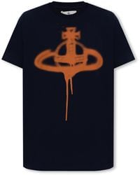 Vivienne Westwood - T-Shirt With Logo, ' - Lyst