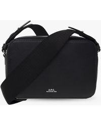 A.P.C. - Shoulder Bag With Logo - Lyst