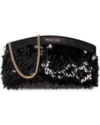 MICHAEL Michael Kors - 'Athena' Sequin Clutch - Lyst