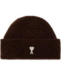 Ami Paris - Cap With Embroidered Logo - Lyst