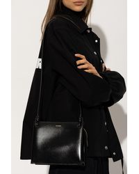 Jil Sander 'giro Small' Shoulder Bag - Black
