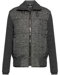 Dolce & Gabbana - Jacket With A Herringbone Pattern - Lyst