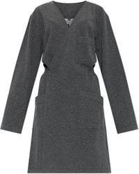 Maison Margiela - Wool Cardigan With Belt - Lyst