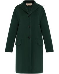 Marni - Coat With Worn Lapels - Lyst