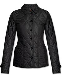 Burberry - ‘Fernleigh’ Quilted Jacket - Lyst