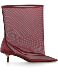 Jacquemus - 'Tourni' Heeled Ankle Boots - Lyst