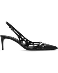 Dolce & Gabbana - Leather High-Heeled Shoes - Lyst