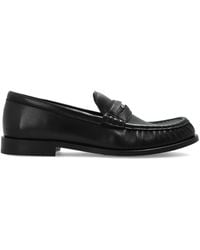 Burberry - Leather 'Loafers' - Lyst