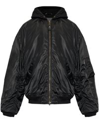 Balenciaga - Insulated Jacket With Hood - Lyst
