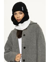 Moschino - Balaclava With Logo Patch - Lyst