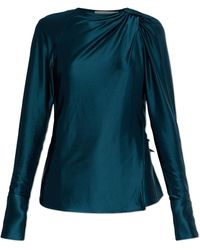 Victoria Beckham - Top With Tie Detail - Lyst