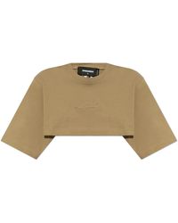 DSquared² - Short Loose-Fitting T-Shirt - Lyst