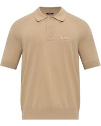 Balmain - Polo With Embroidered Logo - Lyst