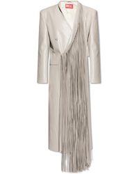 DIESEL - Faux Leather Coat J-Eldar-A - Lyst