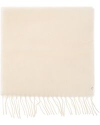 Canada Goose - Wool Scarf With Logo - Lyst