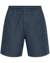 Givenchy - Logo Pattern Shorts - Lyst
