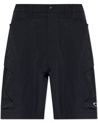 Oakley - Shorts With Embroidered Logo - Lyst