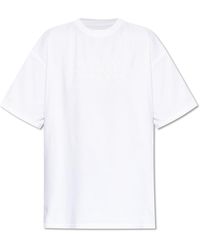 MM6 by Maison Martin Margiela - T-Shirt With Logo - Lyst