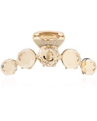 Jimmy Choo - Hair Clip With Shimmering Crystals - Lyst