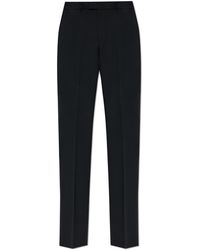 McQueen - Creased Trousers - Lyst