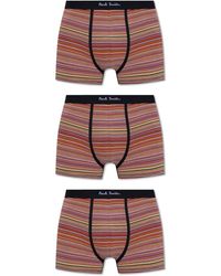 Paul Smith - Branded Boxers 3-Pack - Lyst