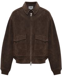 Agolde - Suede Jacket 'Emil' - Lyst