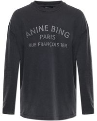 Anine Bing - T-Shirt "Washed" - Lyst