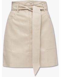 Nanushka - ‘Meda’ Vegan Leather Skirt, ' - Lyst