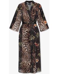 AllSaints - 'elsa' Patterned Kimono, - Lyst