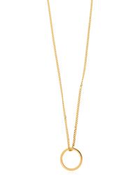 MM6 by Maison Margiela - Necklace With Pendant - Lyst