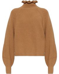 Max Mara - Wool Turtleneck Sweater 'Pontile' - Lyst