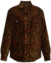 Etro - Insulated Corduroy Jacket - Lyst