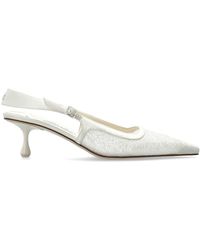Jimmy Choo - Satin High-Heeled Shoes 'Amel' - Lyst