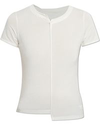 Y-3 - T-Shirt With Printed Logo - Lyst
