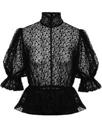 Dolce & Gabbana - Lace Blouse - Lyst